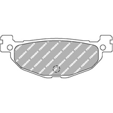 Pastiglie Freno Ferodo Platinum Road FDB2200P Posteriore per YAMAHA YP400 MAJESTY ABS 400 2007 - 2008